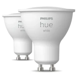 Philips Hue White Smart LED-pære GU10 400 lm 2-pack