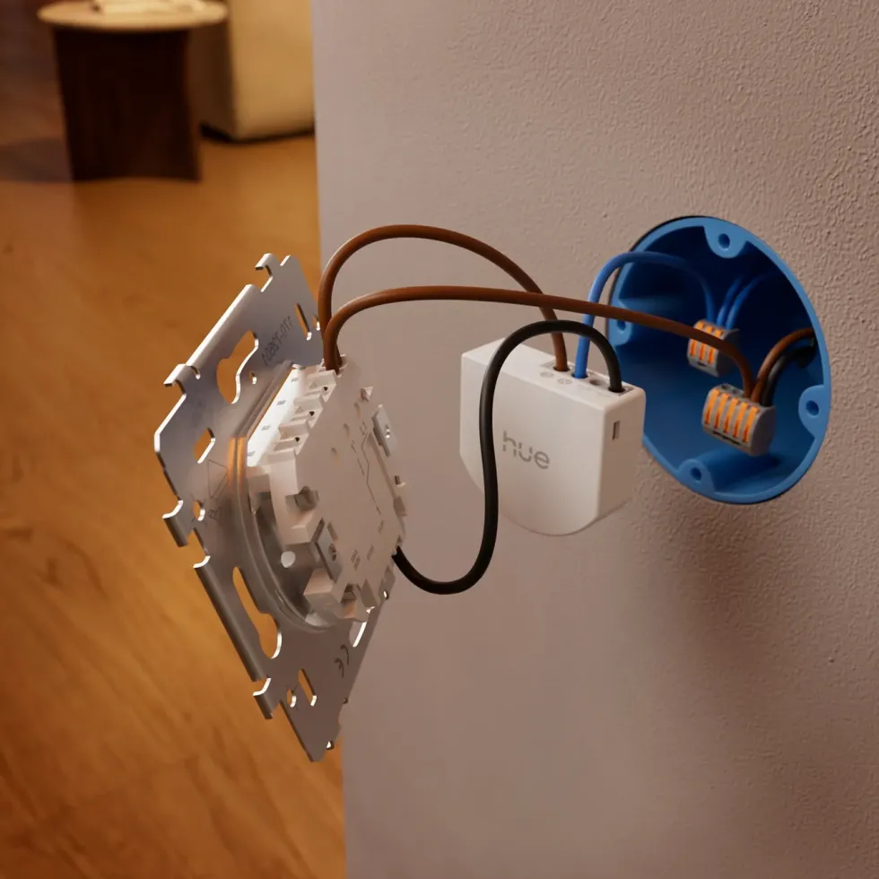 Philips Hue Wired Wall Switch Module 2-pakning