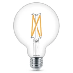 Philips Kuleformet LED-filamentpære G93 E27 806 lm