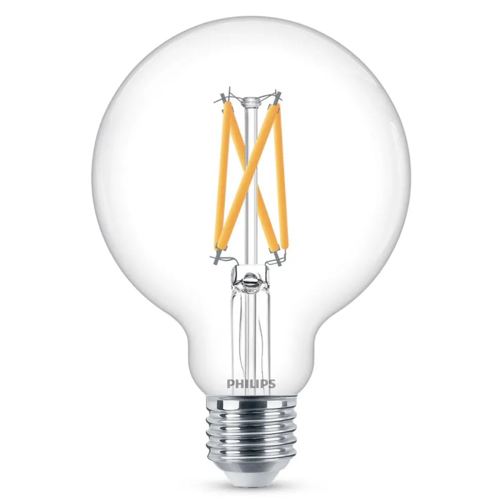 Philips Kuleformet LED-filamentpære G93 E27 806 lm