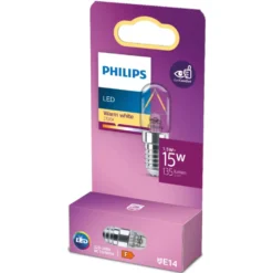 Philips LED-filamentpære T20 E14 klar 135 lm Klar