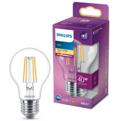 Philips LED-globepære E27 470 lm