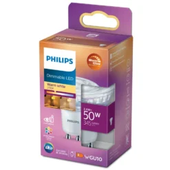 Philips LED-pære GU10 345 lm