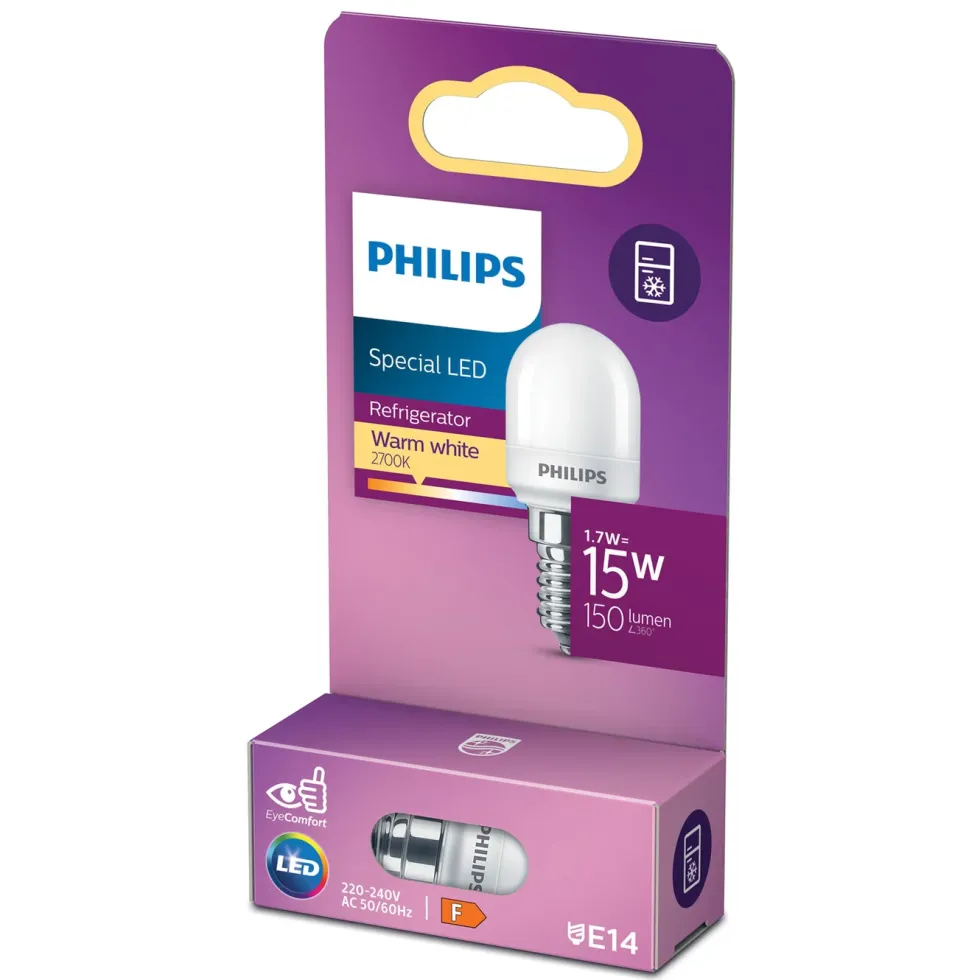 Philips LED-pære Mignon E14 150 lm