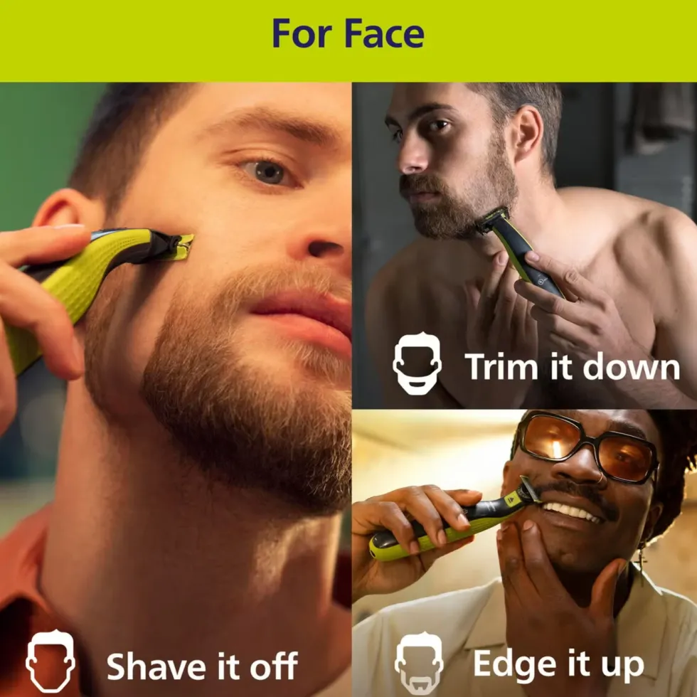 Philips OneBlade 360 skjeggtrimmer