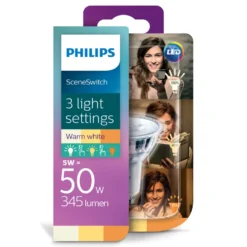 Philips Sceneswitch LED-pære GU10 350 lm