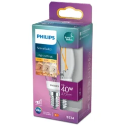 Philips Sceneswitch LED-pære Mignon E14 470 lm