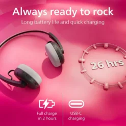 Philips TAH2000 The Ringo trådløse on-ear-hodetelefoner