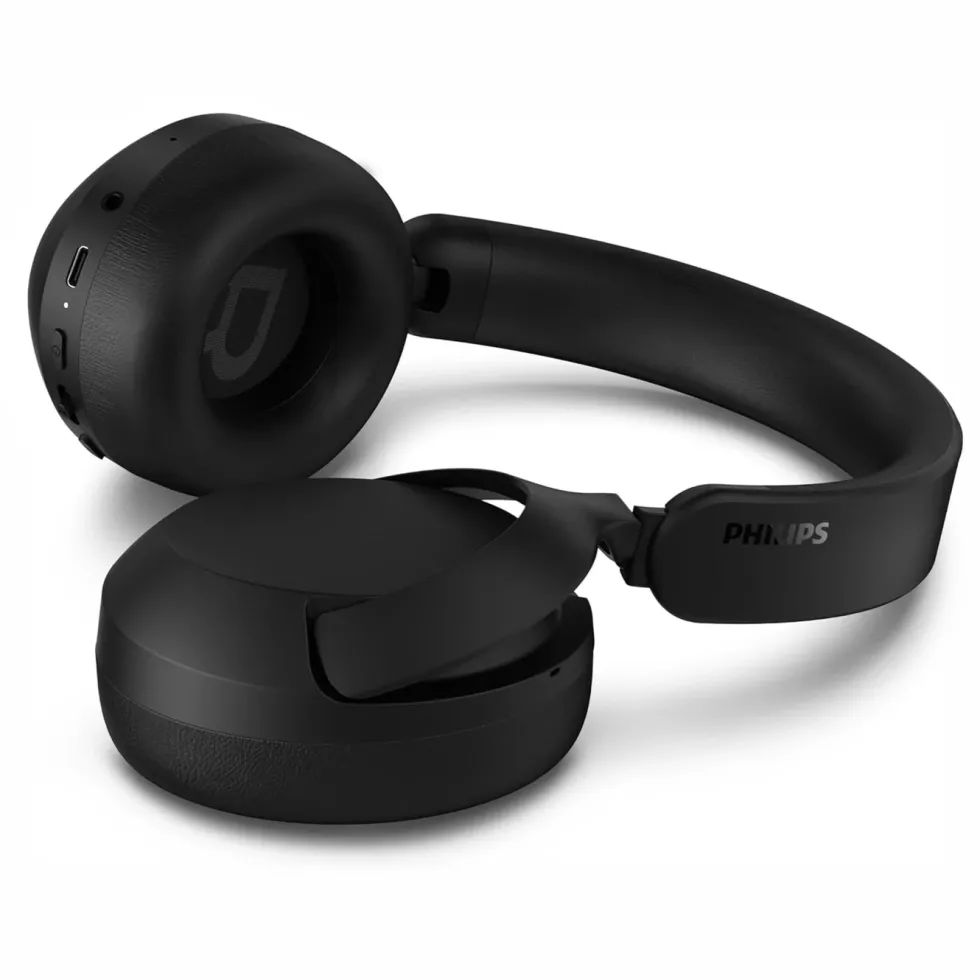 Philips TAH6000 trådløse over-ear-hodetelefoner med støyreduksjon Svart