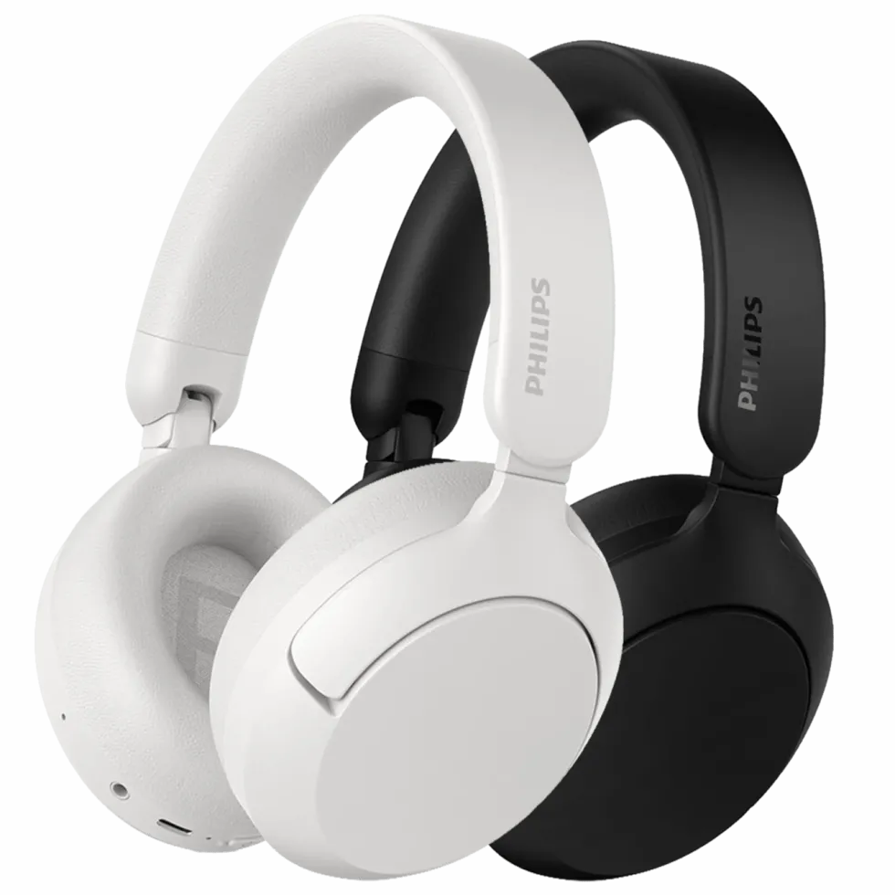Philips TAH6000 trådløse over-ear-hodetelefoner med støyreduksjon Svart