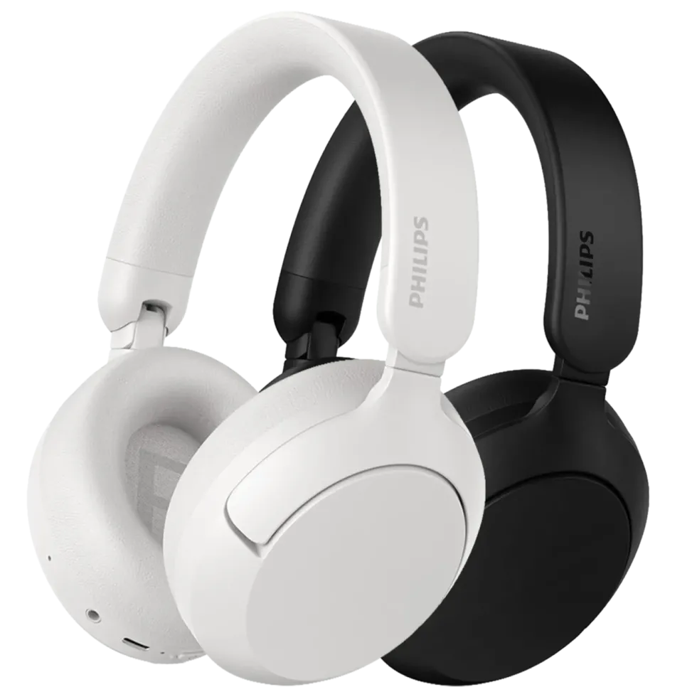Philips TAH6000 trådløse over-ear-hodetelefoner med støyreduksjon Svart