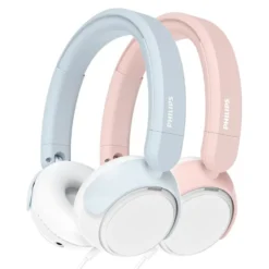 Philips TAK 2000 on-ear-barnehodetelefoner Rosa