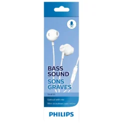 Philips TAUE101 in-ear-hodetelefoner med mikrofon Hvit