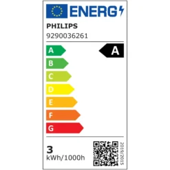 Philips Ultra Efficient E14 Kuleformet LED-pære 485 lm