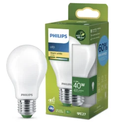 Philips Ultra Efficient E27 LED-pære 485 lm