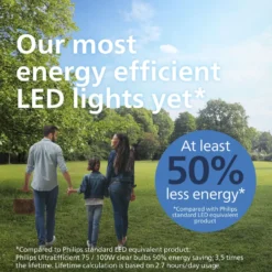 Philips Ultra Efficient E27 LED-pære 485 lm
