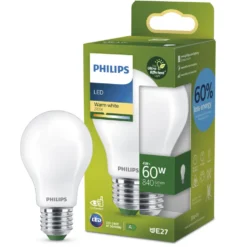 Philips Ultra Efficient E27 LED-pære 840 lm