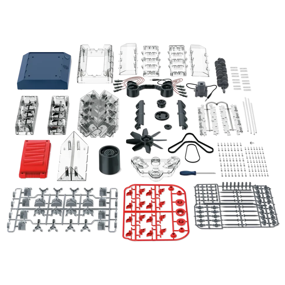 Playknowlogy V8-motor - byggesett