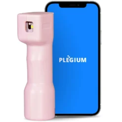 Plegium Smart forsvarsspray med Bluetooth Rosa
