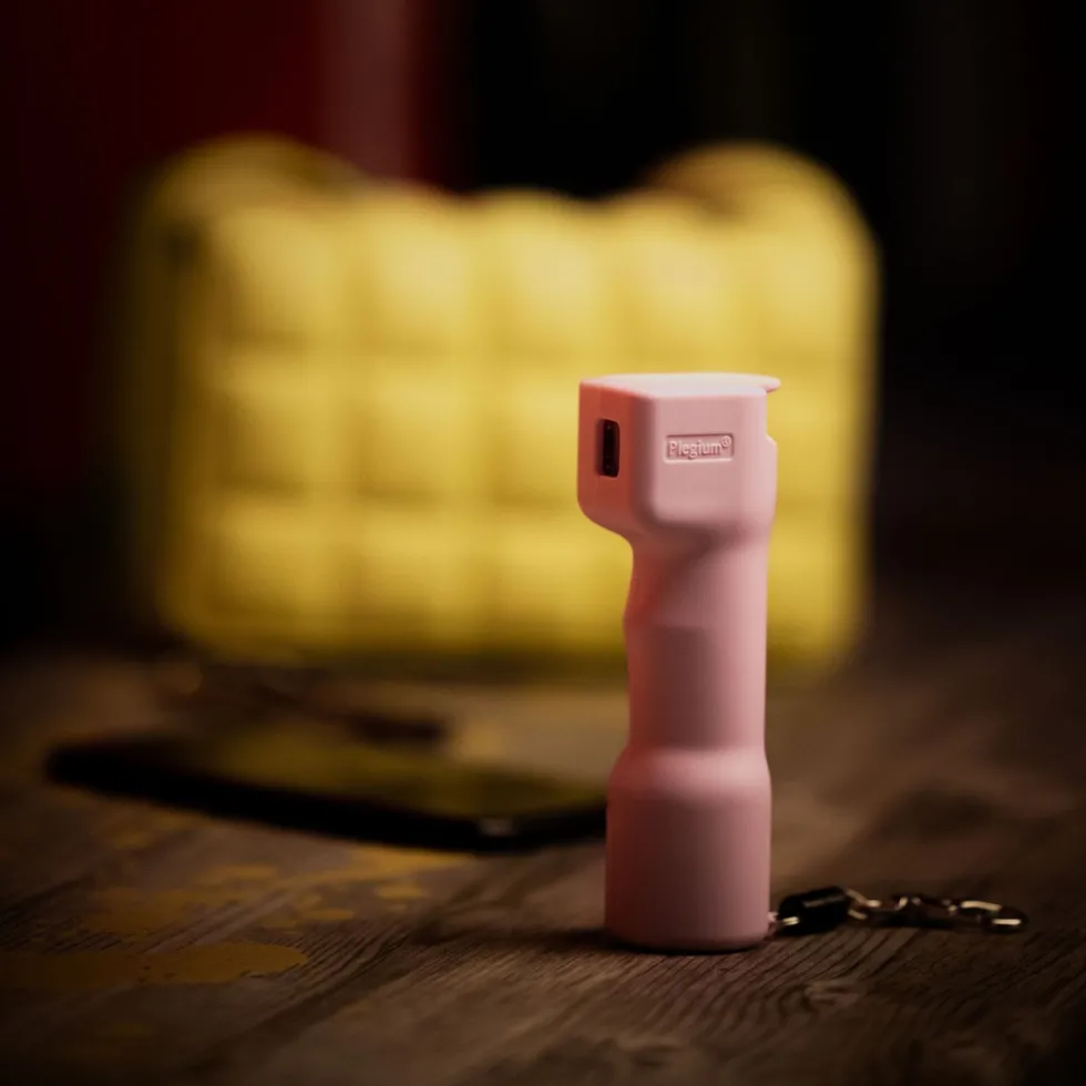 Plegium Smart forsvarsspray med Bluetooth Rosa