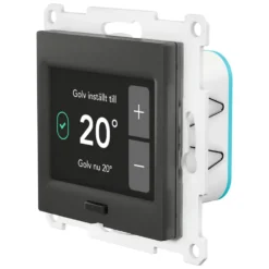 Plejd TRM-01 termostat for elektrisk gulvvarme (Exxact) Exxact, antrasitt