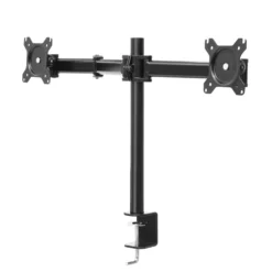 Plexgear Bordsfeste med 2 armer for skjermer opptil 27"