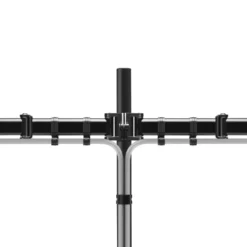 Plexgear Bordsfeste med 2 armer for skjermer opptil 27