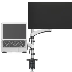Plexgear Kombinert bordfeste for laptop og monitor 13-32"