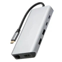 Plexgear Multiadapter for USB-C med 12 tilkoblinger