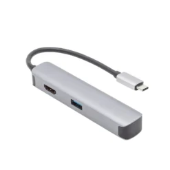 Plexgear Multiadapter for USB-C med 5 tilkoblinger