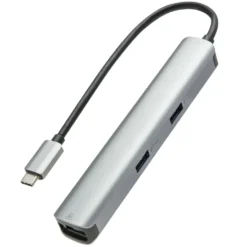 Plexgear Multiadapter for USB-C med 6 porter