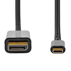 Plexgear USB-C-kabel til Displayport 2 m
