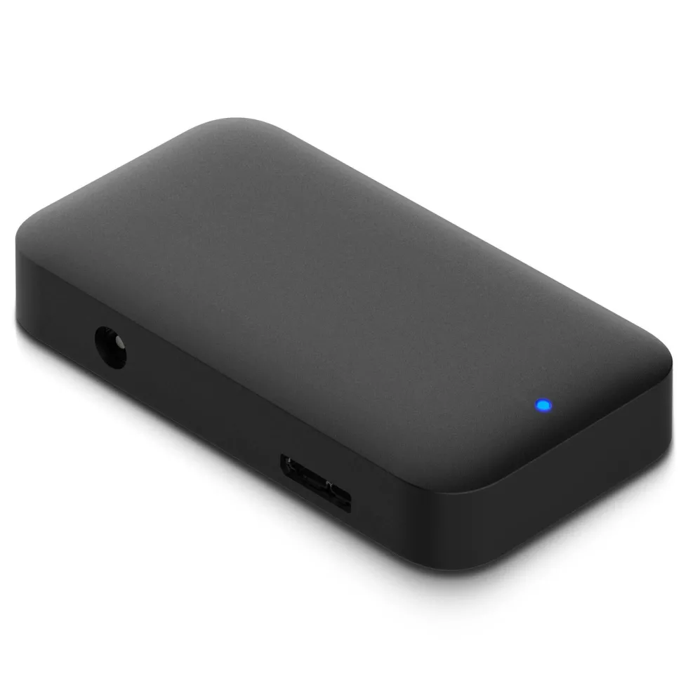 Plexgear USB 5 Gb/s-hub med strømforsyning, 4-veis