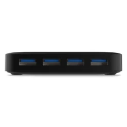 Plexgear USB 5 Gb/s-hub med strømforsyning, 4-veis