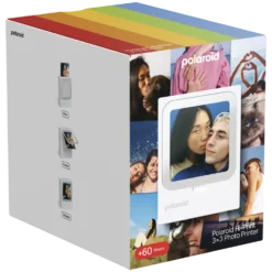Polaroid Hi-Print 3×3 Photo Printer – bærbar fotoskriver + 60 ark