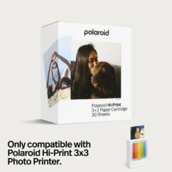 Polaroid Hi-Print 3×3 Photo Printer – bærbar fotoskriver + 10 ark
