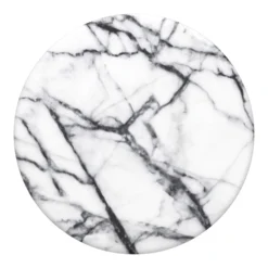 Popsockets Avtakbart grep for mobil White Marble