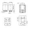 Relé 230 V 2-polet (250 V / 10 A) 10 A / 250 V