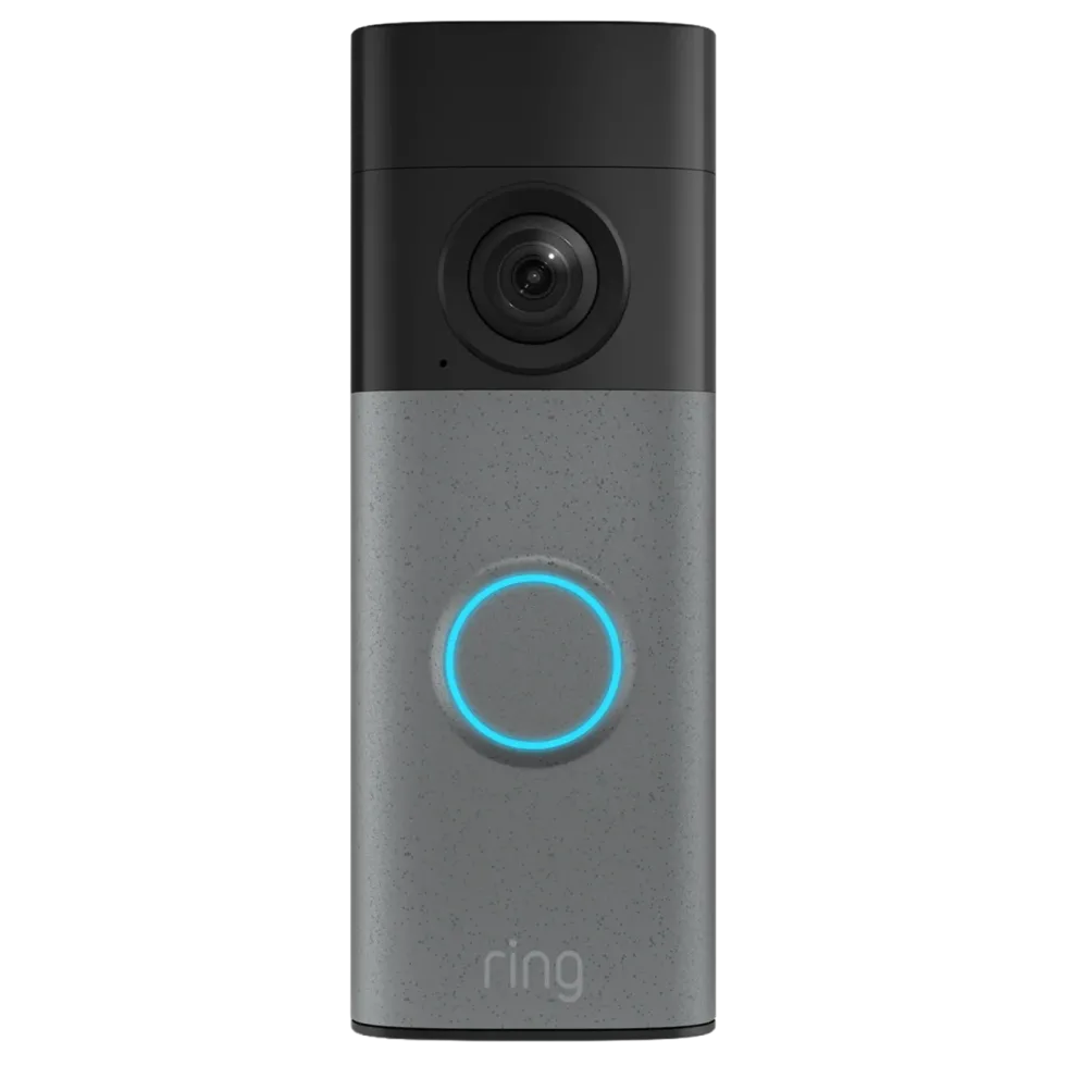 Ring Battery Video Doorbell Retinal 2K Speckled Grey