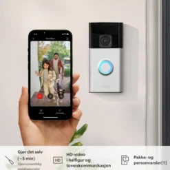 Ring Battery Video Doorbell Satin Nickel
