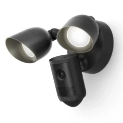 Ring Floodlight Cam Pro overvåkingskamera Retinal 2K Svart
