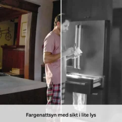 Ring Indoor Camera Plus - Retinal 2K overvåkingskamera Svart