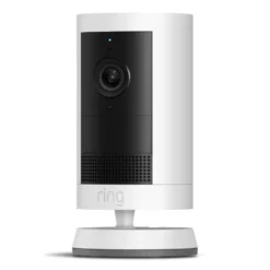 Ring Outdoor Cam Plus Battery - Retinal 2K overvåkingskamera Hvit