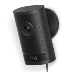 Ring Outdoor Cam Pro Plug-in - Retinal 4K overvåkingskamera Svart