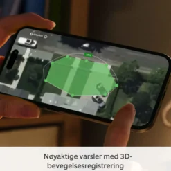 Ring Outdoor Cam Pro Plug-in - Retinal 4K overvåkingskamera Svart