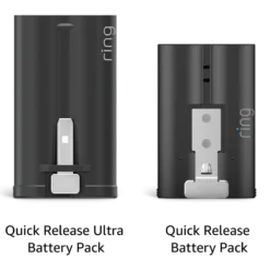 Ring Quick Release Ultra Battery Pack Svart