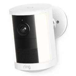 Ring Spotlight Cam Battery (2nd Gen) trådløst overvåkingskamera Hvit