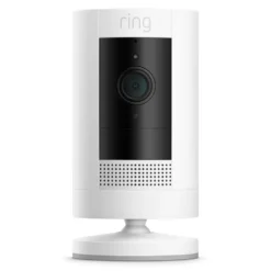 Ring Stick Up Cam Battery Trådløst overvåkingskamera Hvit