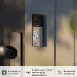 Ring Wired Video Doorbell Pro - Retinal 4K