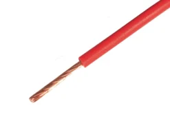 RKUB Lavspenningskabel OFC 0,75 mm² Rød
